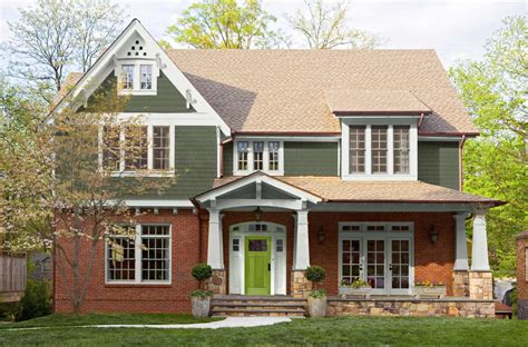 green vinyl home designs